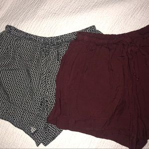 2 pairs of Brandy Melville shorts